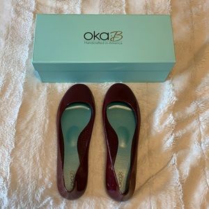 Oka-B port ballet flat. Size us 9 eu 39.